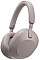 Наушники Over-ear Sony WH-1000XM5 BT 5.2, ANC, Hi-Res, AAC, LDAC, Wireless, Mic, Розовый