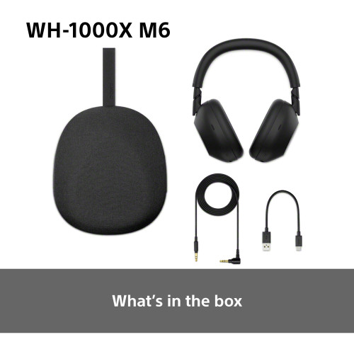 Навушники Over-ear Sony WH-1000XM6 BT 5.3, ANC, Hi-Res, AAC, LDAC, LC3, Wireless, Mic, Рожевий