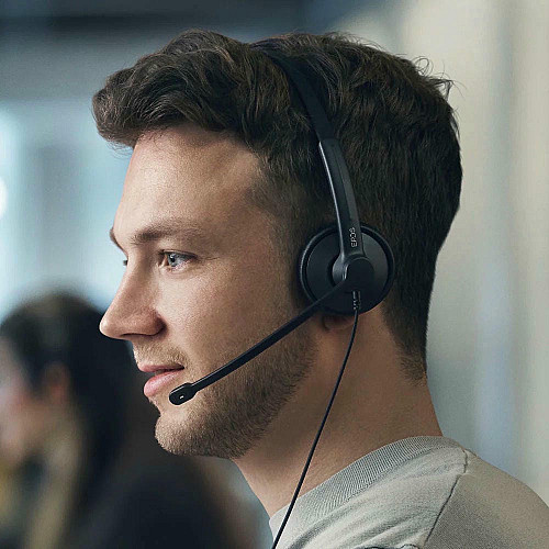 Гарнитура компьютерная моно On-Ear EPOS IMPACT 100 MS, USB C+A, Microsoft Teams, однонаправленный, 2м, Черный