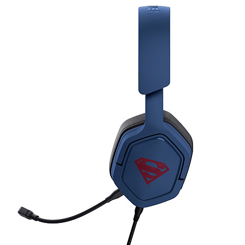 Гарнітура Trust GXT492SM Carus Superman edition, 3.5мм, синій