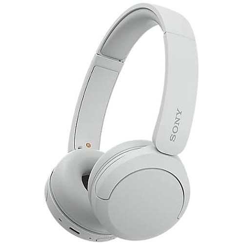 Наушники Sony WH-CH520 BT 5.2, SBC, AAC, Wireless, Mic, Белый