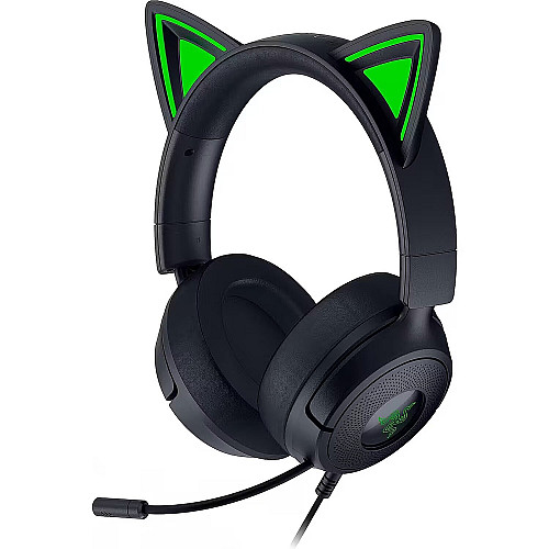 Гарнітура Razer Kraken Kitty V3 X, mini-jack, 1.3м, чорний