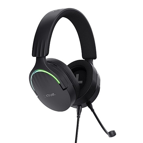 Гарнітура ігрова Trust GXT 490 FAYZO, 7.1, USB-A, 2м, чорний