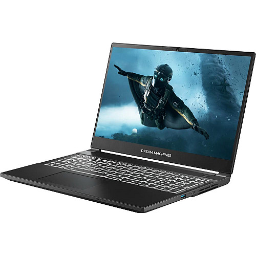 Ноутбук Dream Machines RG5050-15 15.6FHD IPS, Intel i7-13620H, 32GB, F1TB, NVD5050-8, DOS, черный