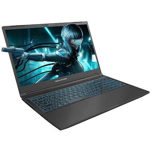 Ноутбук Dream Machines RG4050-15 15.6FHD IPS, Intel i7-13620H, 32GB, F1TB, NVD4050-6, DOS, чорний