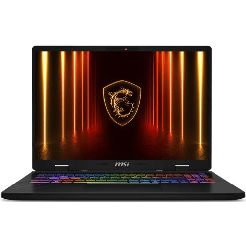 Ноутбук MSI Crosshair 16 HX AI D2XWFKG-275XUA 16 QHD+, Intel U7-255HX, 32GB, F1TB, NVD5060-8, DOS, чорний