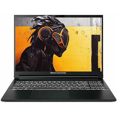 Ноутбук Dream Machines RT5050-15 15.6FHD+ IPS, AMD AI 9 HX 370, 32GB, F2TB, NVD5050-8, DOS, черный