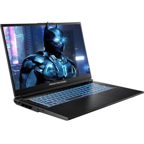 Ноутбук Dream Machines RG5070-17 17.3QHD IPS, Intel i9-14900HX, 32GB, F1TB, NVD5070-8, DOS, чорний
