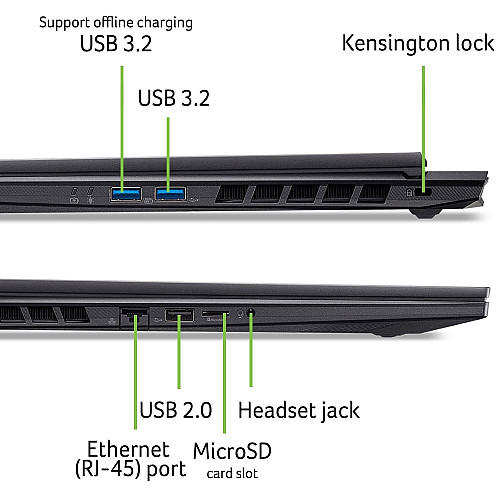 Ноутбук Acer Nitro 18 AN18-61 18