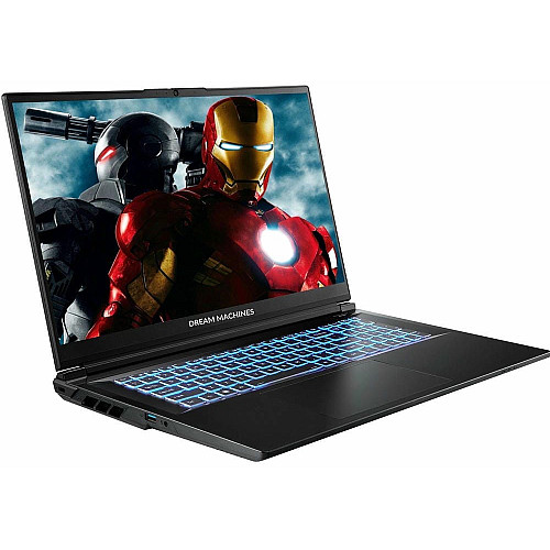 Ноутбук Dream Machines RG5060-17 17.3QHD IPS, Intel i9-14900HX, 32GB, F2TB, NVD5060-8, DOS, черный