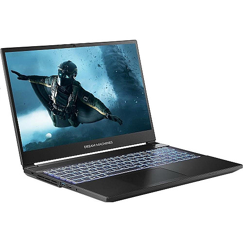 Ноутбук Dream Machines RG5050-15 15.6FHD IPS, Intel i7-13620H, 32GB, F1TB, NVD5050-8, DOS, черный