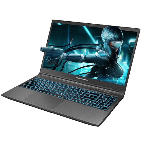 Ноутбук Dream Machines RG4050-15 15.6FHD IPS, Intel i7-13620H, 32GB, F1TB, NVD4050-6, DOS, чорний