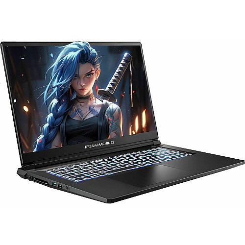 Ноутбук Dream Machines RG5050-17 17.3FHD IPS, Intel i7-13620H, 32GB, F1TB, NVD5050-8, DOS, черный
