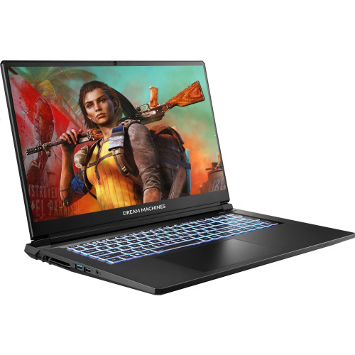 Ноутбук Dream Machines RT5060-17 17.3FHD IPS, AMD R7 H255, 32GB, F1TB, NVD5060-8, DOS, чорний