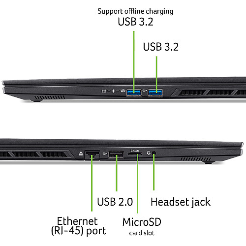 Ноутбук Acer Nitro 16S AN16S-61 16