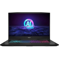 Ноутбук MSI Katana A17 AI B8VF-1036XUA 17.3 FHD, AMD R7-8845HS, 16GB, F1TB, NVD4060-8, DOS, чорний