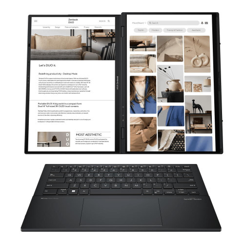 Ноутбук ASUS Zenbook Duo UX8406CA-QL047X 14