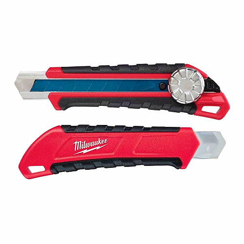 Нож строительный сегментированный Milwaukee Heavy Duty, 25мм, корпус комбинированный