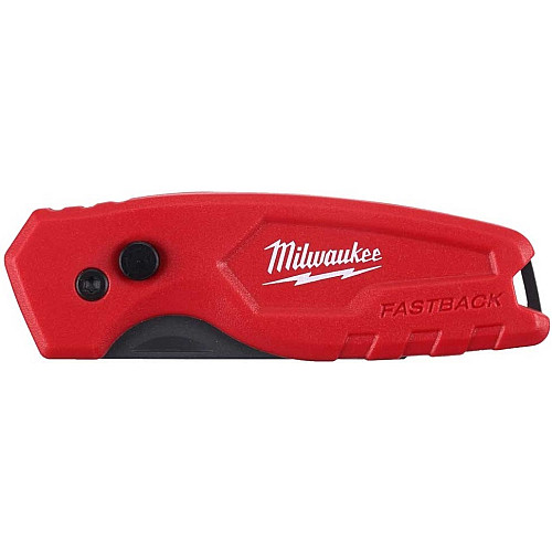 Нож строительный трапецевидный складной Milwaukee Compact Fastback, 18мм, корпус комбинированный