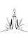 Мультитул Tolsen 102х46х23мм, 2Cr13 14шт