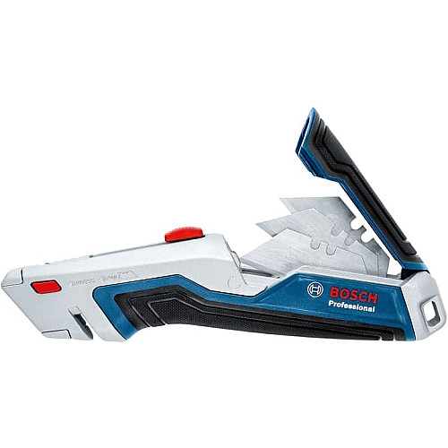 Нож строительный трапециевидный складной Bosch Professional пластиковый корпус, 253мм