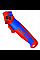 Ніж монтерський KNIPEX, вигнуте лезо, до 7мм, 0.065кг