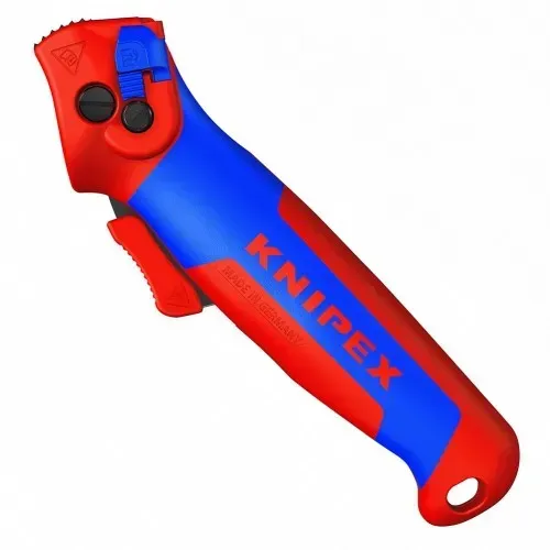 Ніж монтерський KNIPEX, вигнуте лезо, до 7мм, 0.065кг