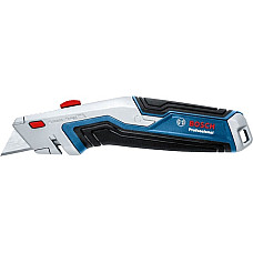Ніж будівельний трапецієподібний складний Bosch Professional пластиковий корпус, 253мм