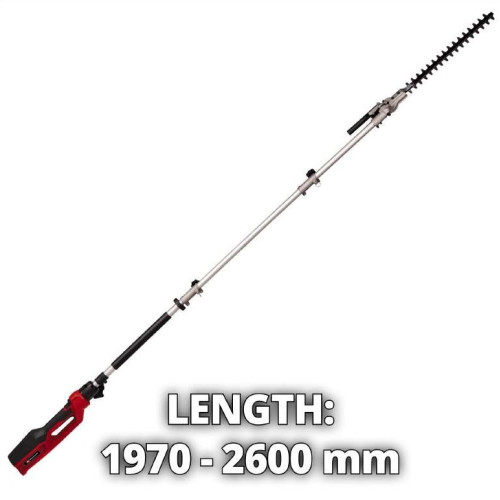 Кущоріз телескопічний Einhell GC-HH 9046 900Вт 460мм крок різу 20мм штанга 1.97-2.6м 4.91кг
