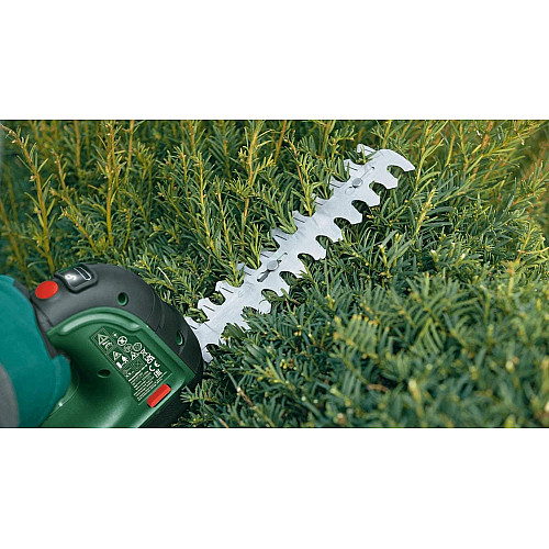 Ножницы для травы аккумуляторные Bosch AdvancedShear 18V-10 + насадка кусторез 10/20см шаг реза 8мм 1xPBA 1x2.0А·час 2.45кг