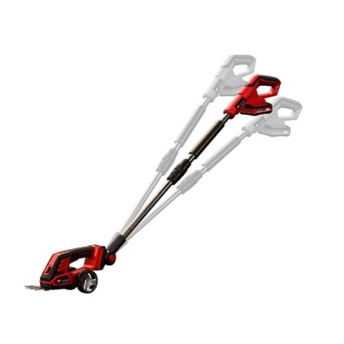 Ножиці для трави акумуляторні Einhell GE-CG 18/100 Li T - Solo 18В PXC леза 10/20см телескопічна штанга 0.7кг без АКБ та ЗП