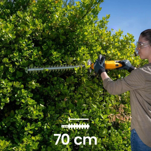 Кущоріз акумуляторний STIGA HT100eKit 20В 2А·год 50см крок різу 18мм ЗП 2.2кг