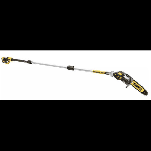 Высоторез цепной аккумуляторный DeWalt 18В шина 20см штанга 180-280см 4.0кг без АКБ и ЗП