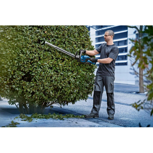 Кущоріз акумуляторний Bosch Professional GHE 18V-60 18В 60мм крок різу 23мм 2.3кг без АКБ та ЗП