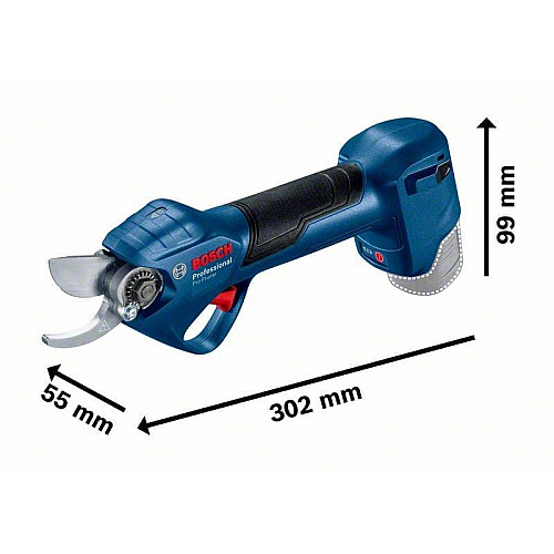 Секатор аккумуляторный Bosch Professional Pruner, 12В, 2х3А·ч, D реза 25мм, 1000гр