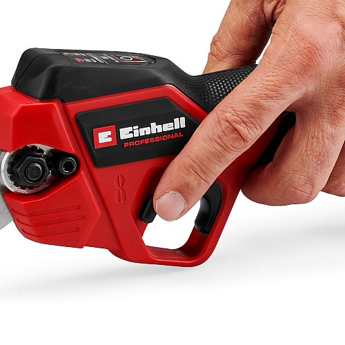 Секатор акумуляторний Einhell Professional GP-LS 18/28 X-Change PXC 18В акб 1х2.5А·год товщ. 28/14мм сталь SK5 ЗП 0.82кг