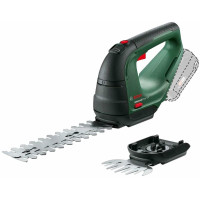 Ножиці для трави акумуляторні Bosch AdvancedShear 18В-10 + насадка кущоріз 10/20см крок різу 8мм 1.85кг