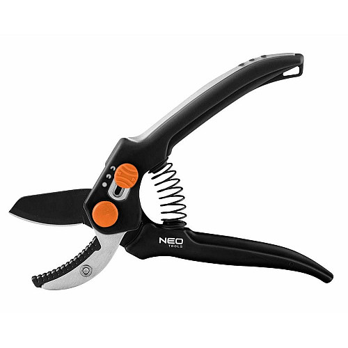 Секатор контактний Neo Tools, D різу 15мм, 185мм, 169г