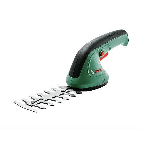 Кусторез аккумуляторный Bosch EasyShear 3.6В акб 1х1.5А·час лезвие 12см шаг реза 8мм 0.5кг