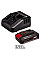 Кущоріз акумуляторний Einhell GE-CH 18/40 Li Kit PXC 18В акб 1х2.5А·год 40см крок різу 13мм 2кг