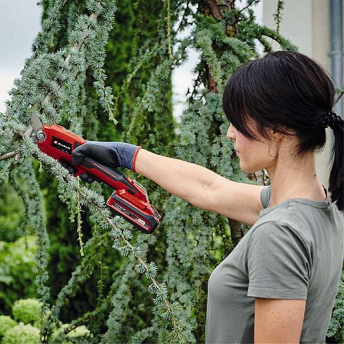 Секатор аккумуляторный Einhell GE-LS 18 Li-Solo 18В PXC до 28мм 0.9кг без АКБ и ЗП