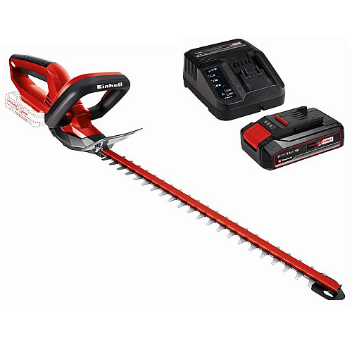 Кущоріз акумуляторний Einhell GC-CH 1846 Li Kit 18В акб 1х2.5А·год 46см крок різу 15мм ЗП 2кг
