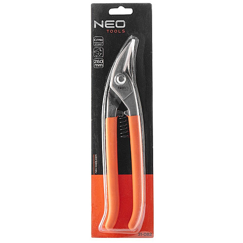 Ножиці по металу Neo Tools, ліві, CrMo, 260мм