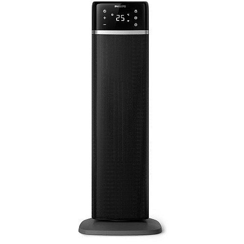 Тепловентилятор Philips 5000 Series, 20м2, 2000Вт, электр. упр-ния, 58 х 19.6 х 21.2см, керамический, дисплей, Wi-Fi, черный