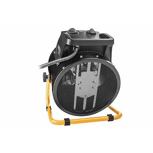 Тепловая пушка электрическая Neo Tools, 5кВт, 80м2, 588м3/ч, 380В, керамический нагрев. элемент (PTC), черный, 4.22 кг