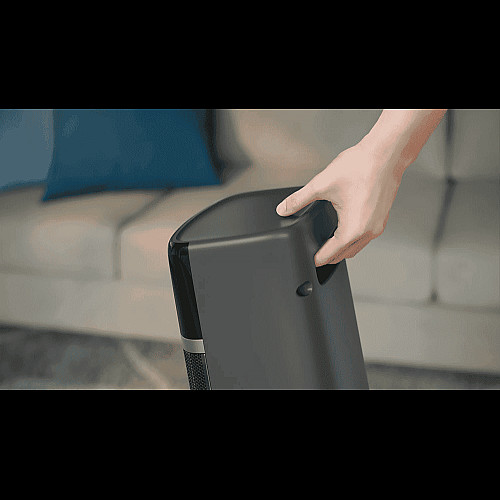 Тепловентилятор Philips 5000 Series, 20м2, 2000Вт, электр. упр-ния, 58 х 19.6 х 21.2см, керамический, дисплей, Wi-Fi, черный