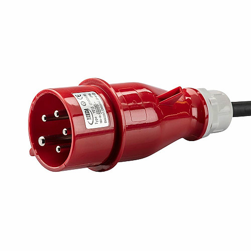 Тепловая пушка электрическая Neo Tools, 5кВт, 100м2, 366м3/час, 380В, нагрев. элемент – нерж. сталь, IPX4, черный, 6.44кг