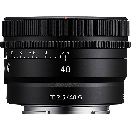 Об'єктив Sony 40mm, f/2.5 G для камер NEX