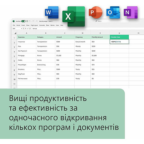 Примірник ПЗ Microsoft Office Home and Business 2024, ESD