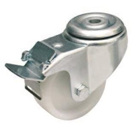 Ролики ZPAS 150, поворотные с тормозом, 2 шт.